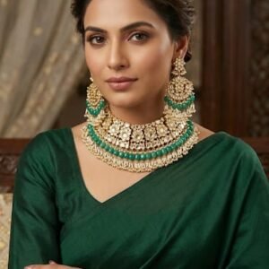 Bridal kundan Necklace set