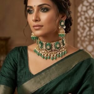 Bridal kundan choker set