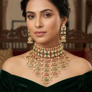 Bridal kundan Necklace set