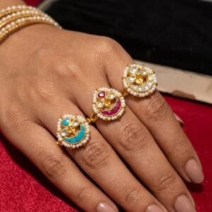 Bridal Kundan Ring