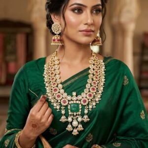 Bridal kundan Necklace set