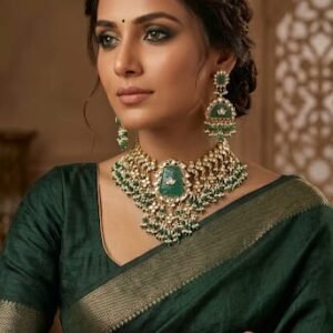 Bridal kundan choker set