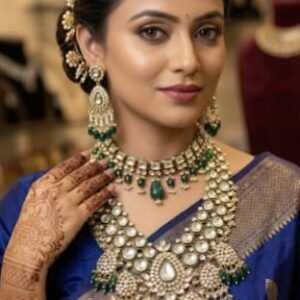 Bridal kundan Necklace set
