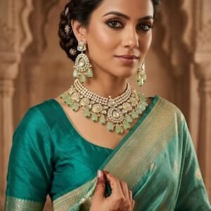 Bridal kundan Necklace set